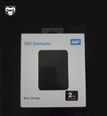 Western Digital External Hard Drive WD Elements USB 3.0 HDD 2TB Portable Hard Drive Storage