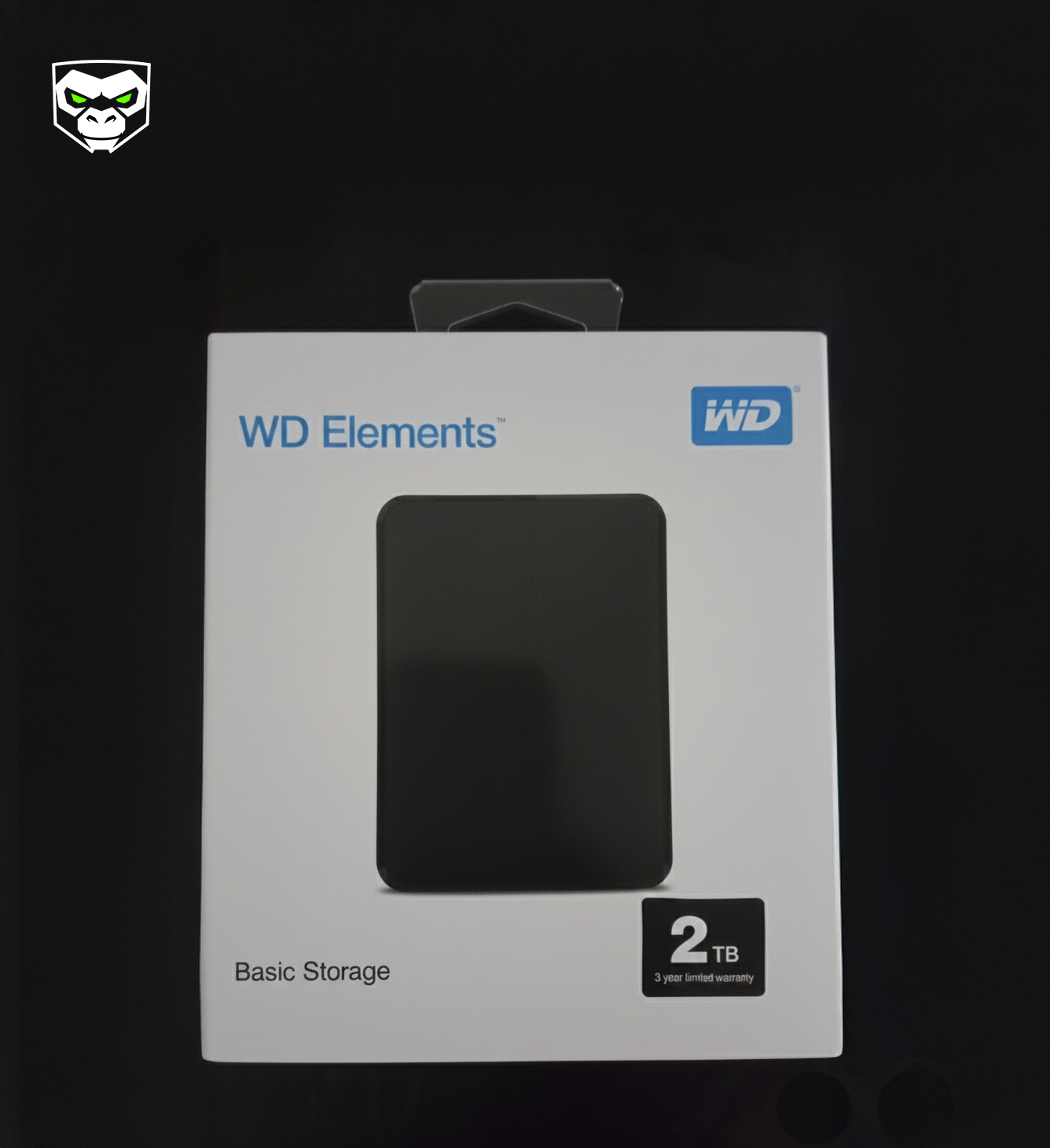 Western Digital External Hard Drive WD Elements USB 3.0 HDD 2TB Portable Hard Drive Storage